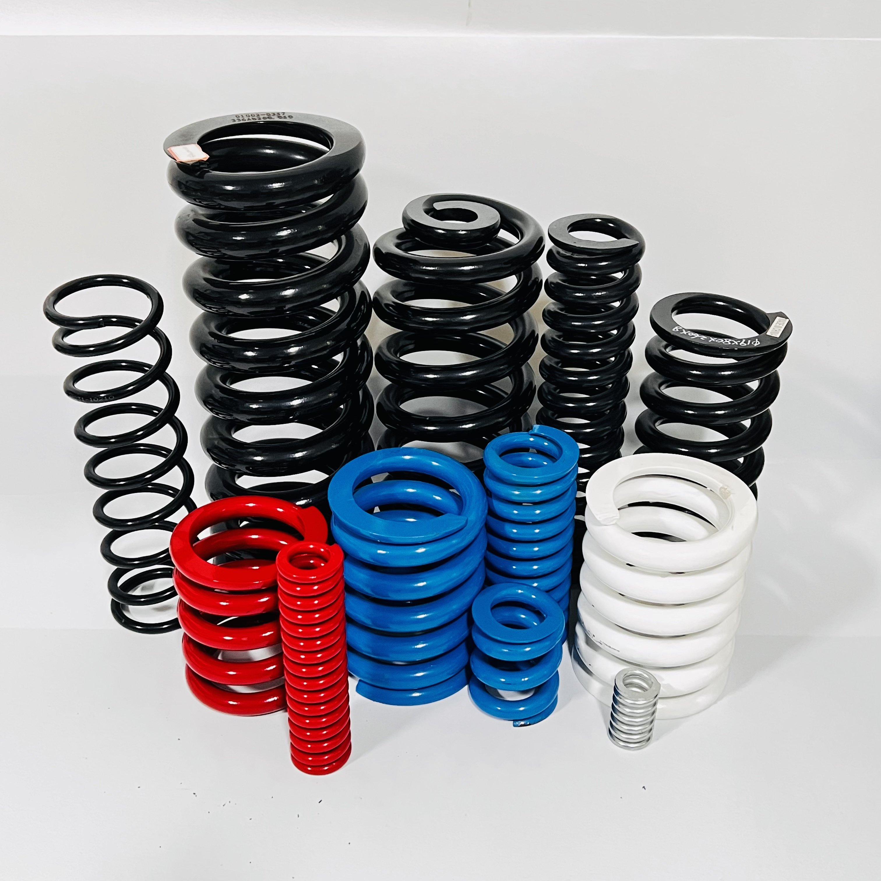 Customized Alloy Steel Silver Plated Compression Springs, Aviation Engineering Machinery Accessories